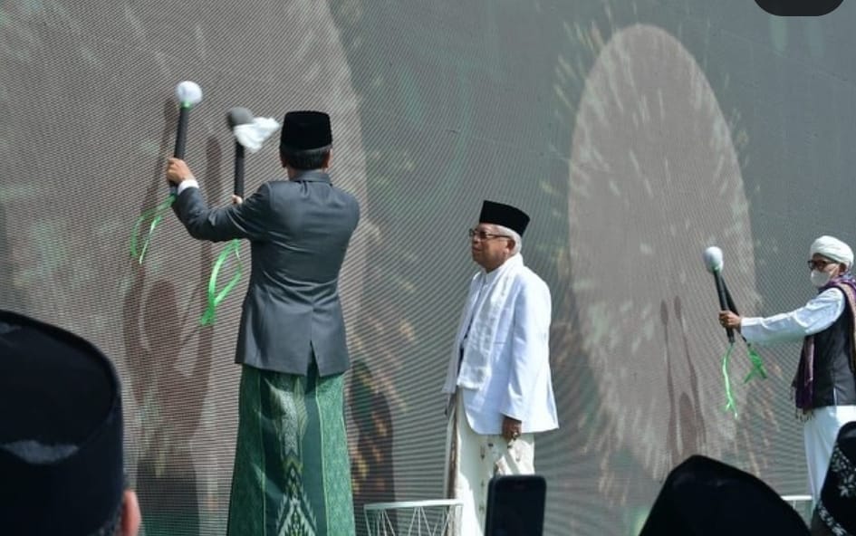 Presiden Joko Widodo di Dampingi Wapres H. Ma’ruf Amin Hadiri Resepsi Puncak 1 Abad NU 