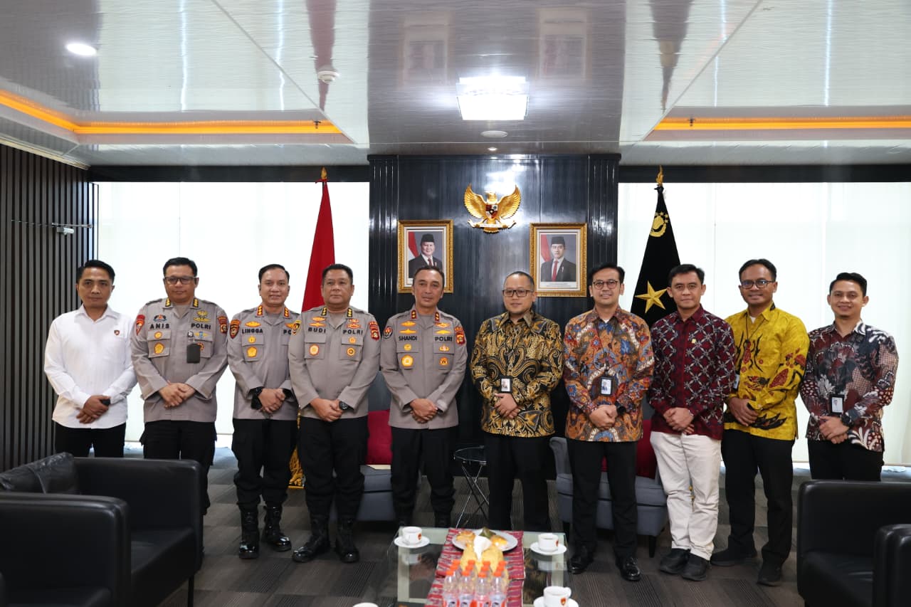Kapolda Sumsel Terima Audiensi PLN, Jamin Keamanan Infrastruktur Listrik