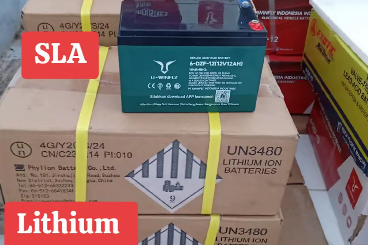Mengapa Pabrik Motor Listrik Masih Pakai Baterai SLA, Ternyata Ini Jawabannya: ‘Bukan Karena Pelit’  
