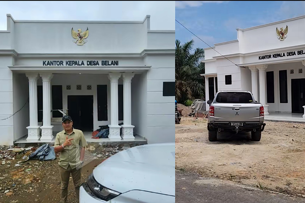 Viral Kades di Muratara Bangun Kantor Mirip Istana Negara, Soal Dana Ini Jawaban Shandy
