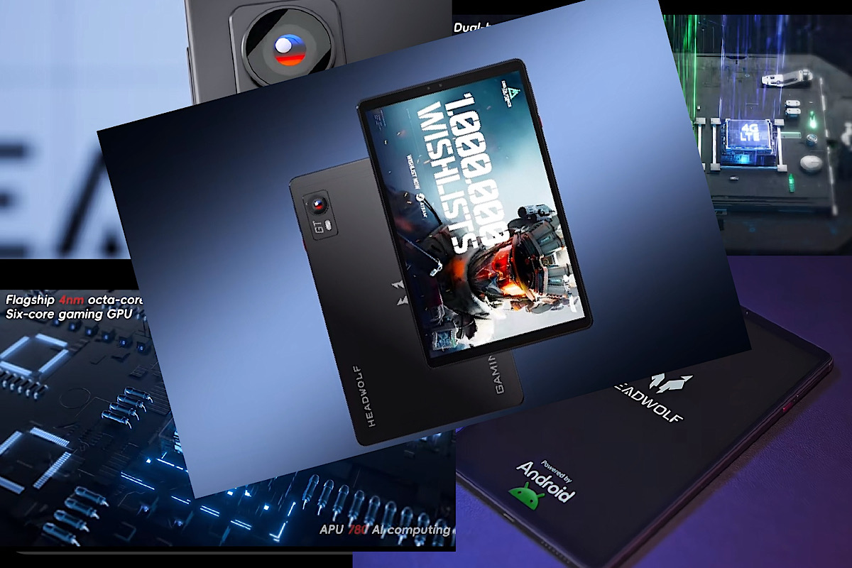 Tablet Mini Headwolf Titan 1 Meski Compact Punya Chipset Monster, Skor Antutu Benchmark Tembus 1,7 Juta