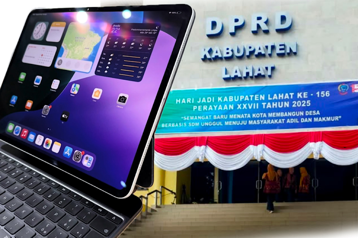 WOW, Spek iPad Anggota DPRD Lahat Masing-masing Rp40 Juta, Plus Stylus dan Magic Keyboard