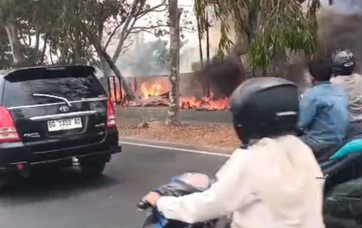 4 Pondok di Jakabaring Ludes, Diduga Penghuni Masak di Tungku Kayu Tapi Ditinggal