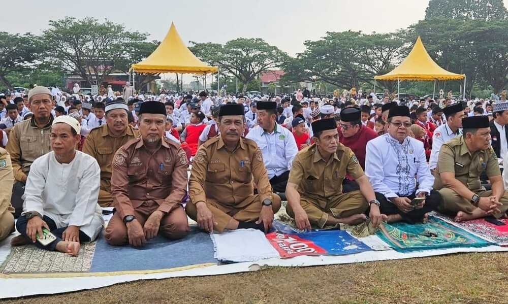 Sekretaris DPRD Luwu Utara Ikuti Salat Istisqa Pemkab