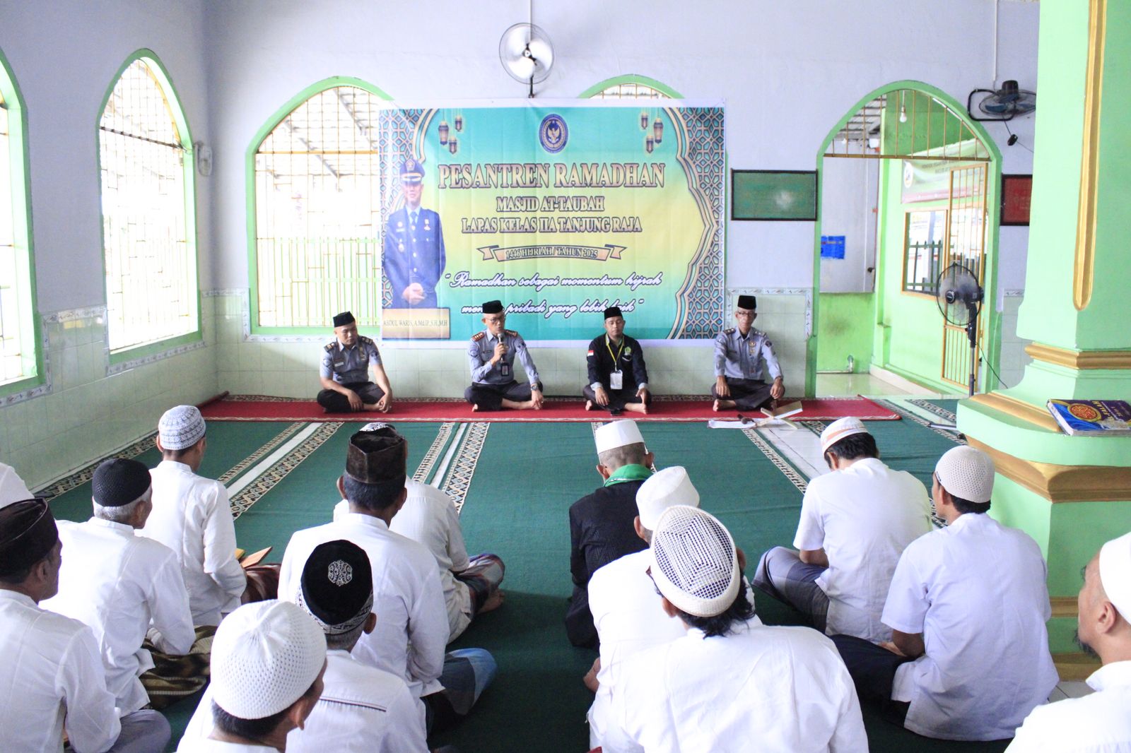 Lapas Tanjung Raja Ogan Ilir Gelar Pesantren Ramadan, Berikan Peluang Pencerahan Bagi Warga Binaan