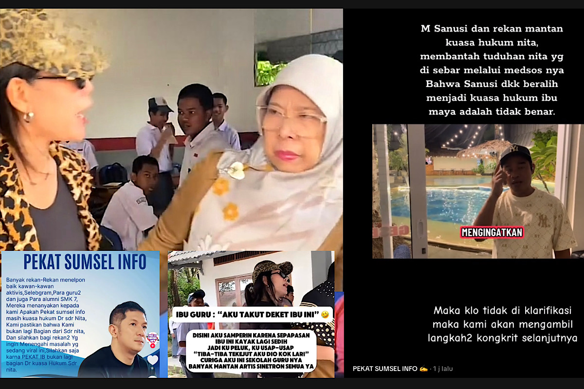 Sanusi Geram Nita Tuding Pengacara Pindah ke Ibu Guru Maya, Konflik Guru SMKN 7 vs Wali Murid Tambah Panas