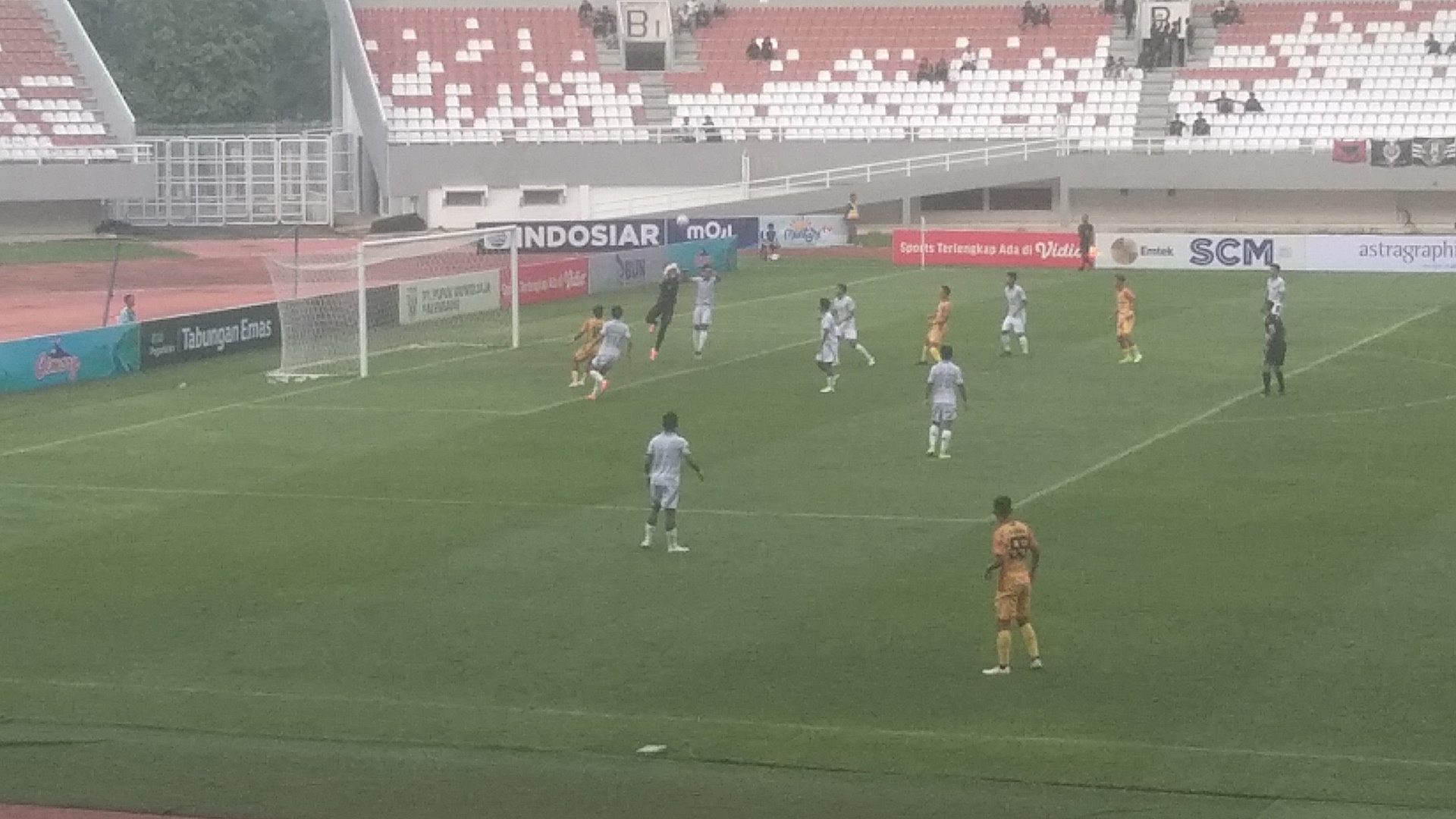 Performa Full, Babak Pertama Sriwijaya FC Unggul 5-0 Atas Persikabo 1973