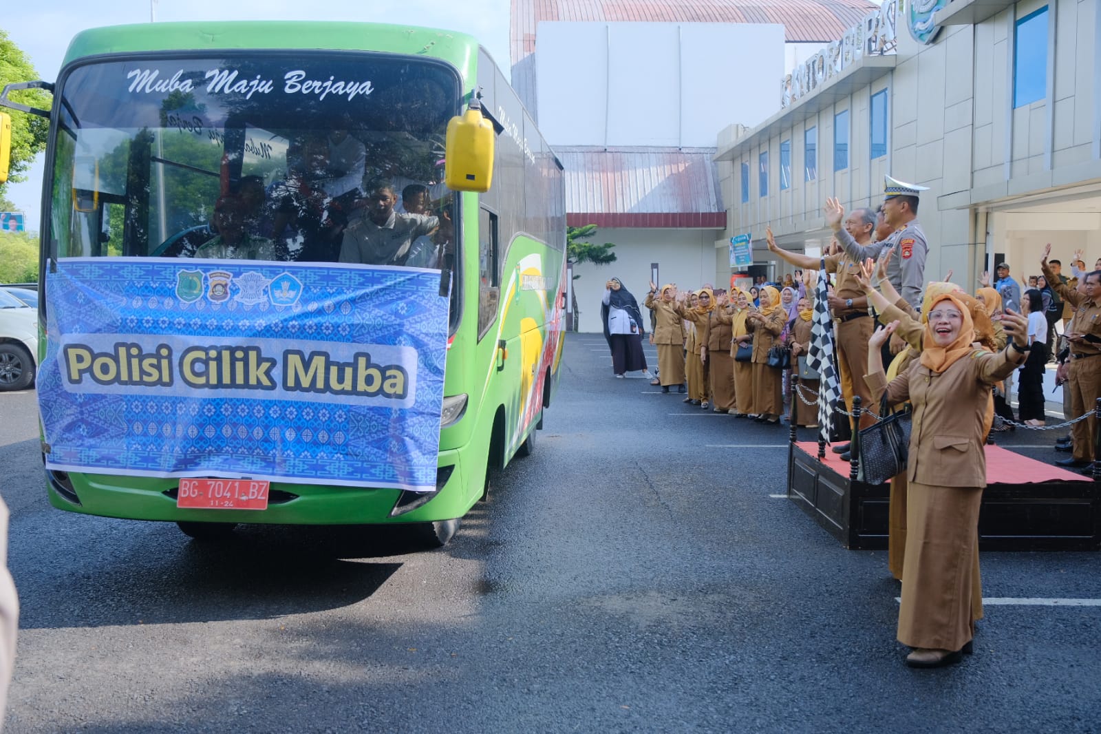 Pemkab Muba Lepas 31 Pocil Ikuti Perlombaan Tingkat Polda Sumsel