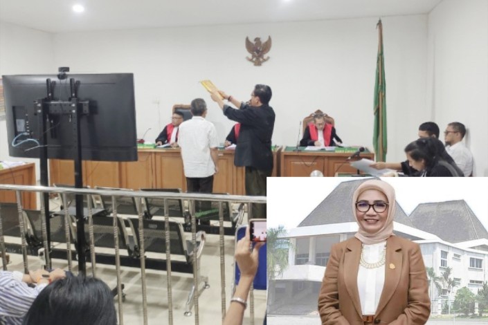 Hakim Tantang Jaksa Hadirkan Mantan Ketua DPRD RA Anita Noeringhati di Sidang Korupsi Proyek PUPR Banyuasin
