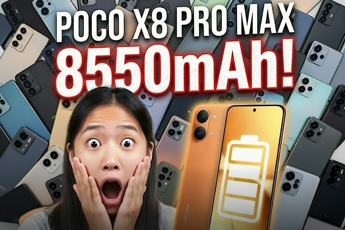 POCO F8 Ternyata Diganti POCO X8 Pro Max Mengikuti Xiaomi, Baterai Disebut Bakal Makin Gede 8000mAh 