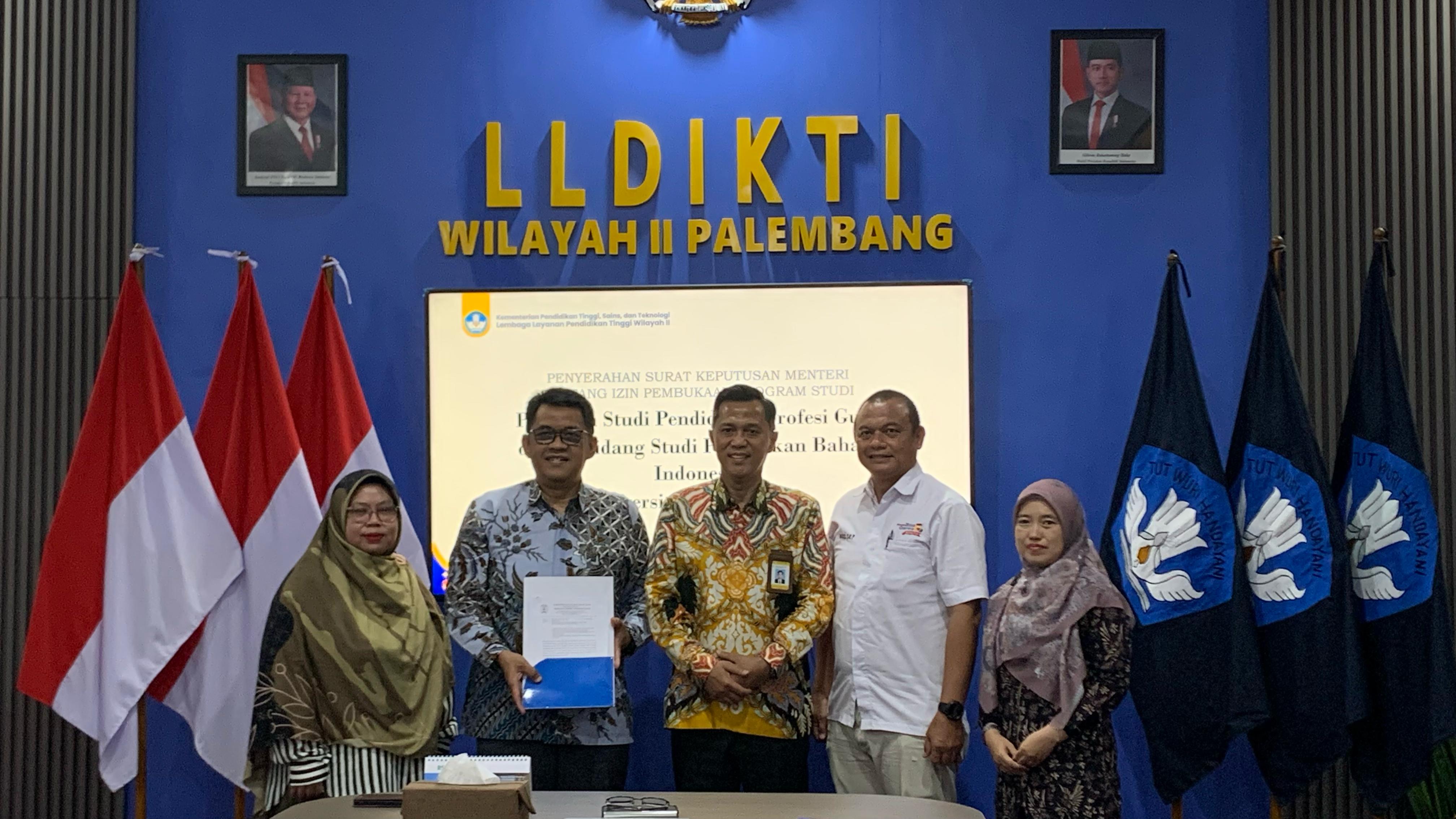 Universitas Bina Darma Resmi Buka Program Studi Pendidikan Profesi Guru Bahasa Indonesia