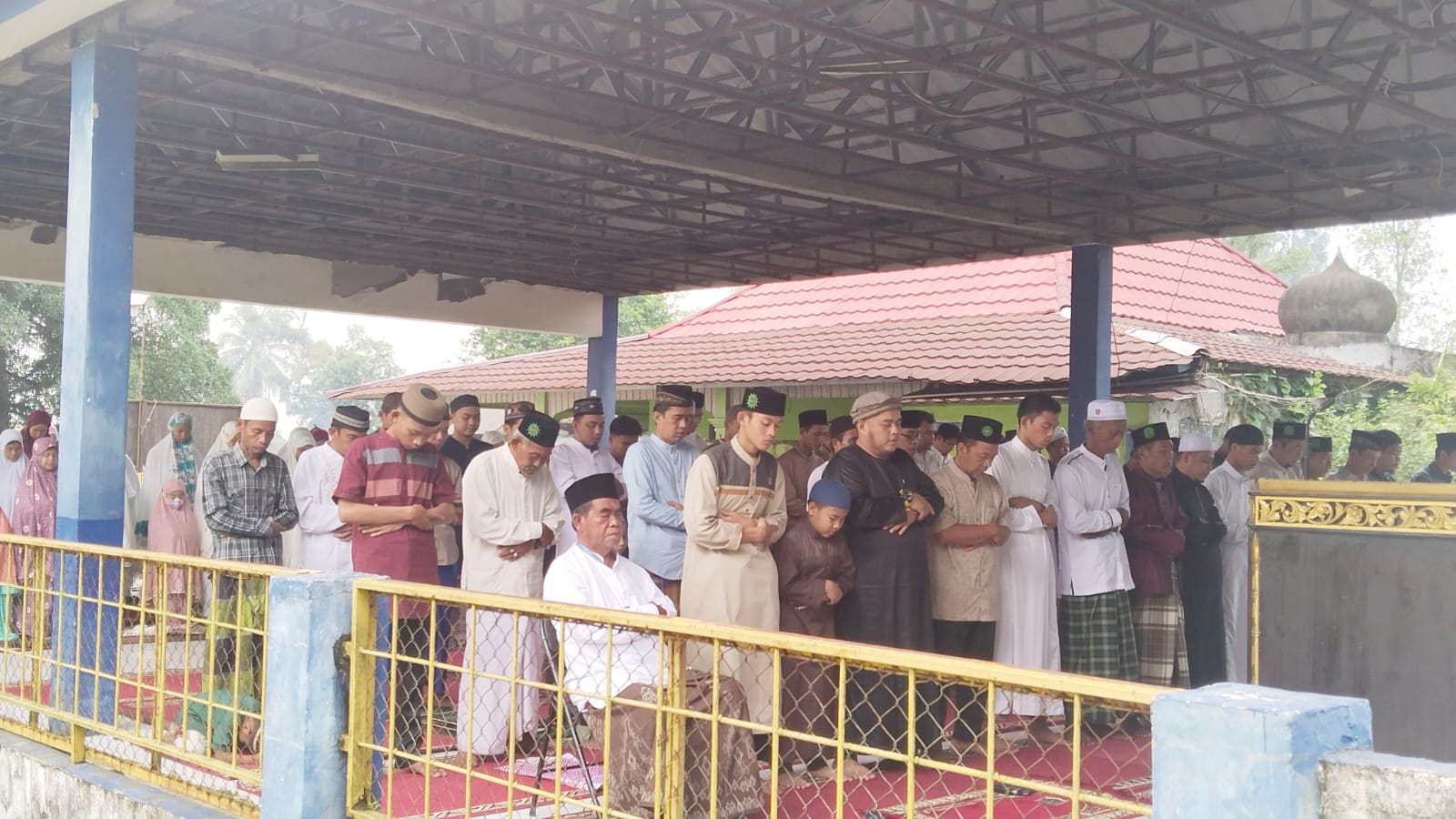 Warga Muhammadiyah Tanjung Batu Ogan Ilir Laksanakan Salat Ied, ini Pesan Khatib