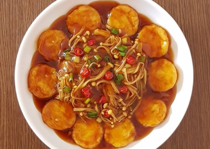 Praktis dan Simpel! 3 Resep Tofu Jamur Enoki Ala Rumahan, Cocok Dijadikan Menu Makanan