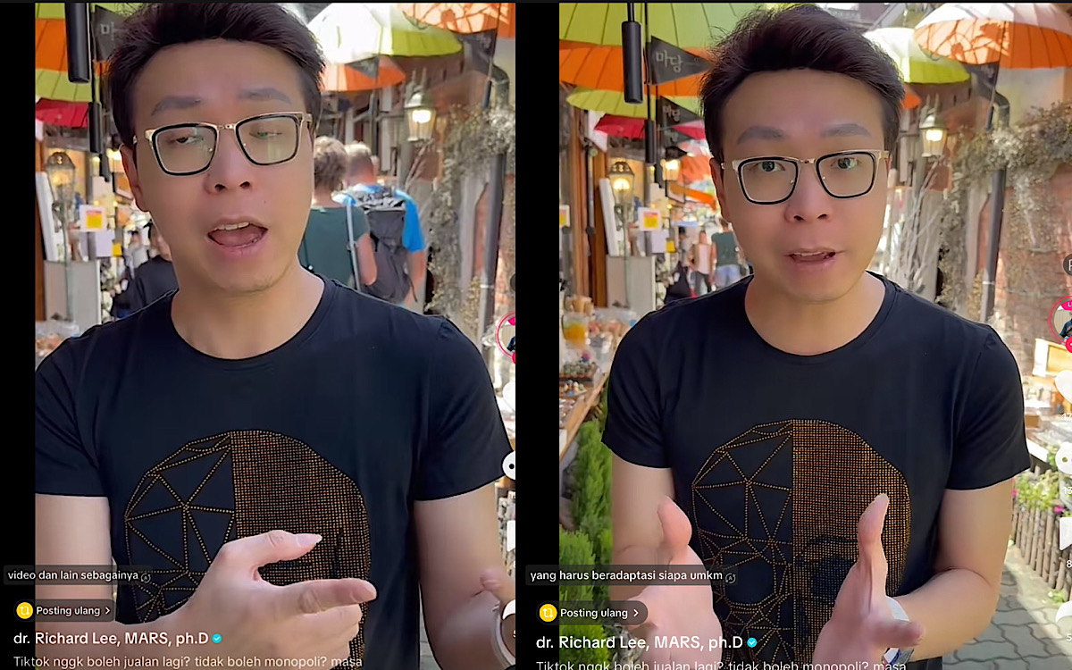 TikTok Nggak Boleh Jualan? dr Richard Lee: Sama Seperti Fenomena Gojek, Sempat Ditentang Malah Jadi Kebutuhan