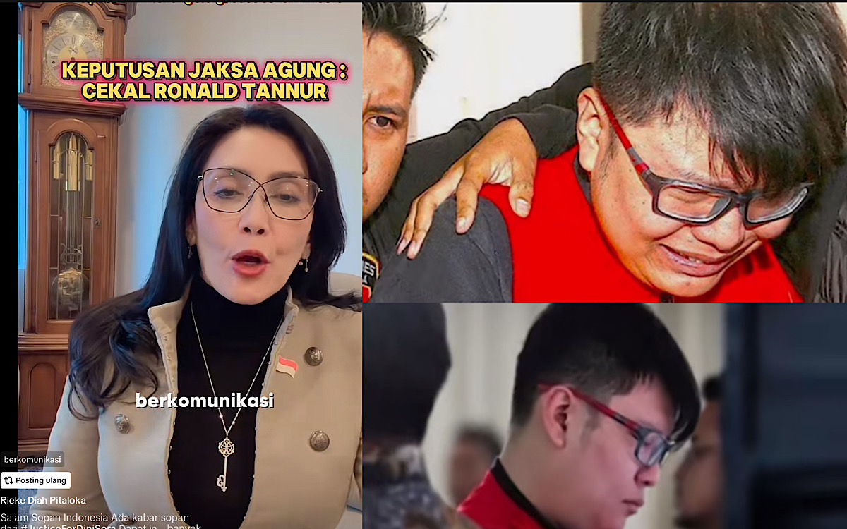 Rieke Terima Kasih Sudah Ada Pencekalan Ronald Dari Ibu Kajati Jawa Timur, Ditunggu Respon Dirjen Imigrasi?