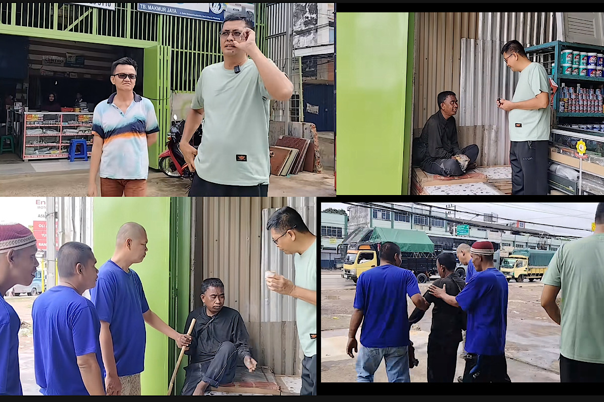 ODGJ ‘Satpam’ Toko Bangunan di KM 12 Sukses Dievakuasi Pak Agus, Ternyata Penyuka Kaleng Hisap