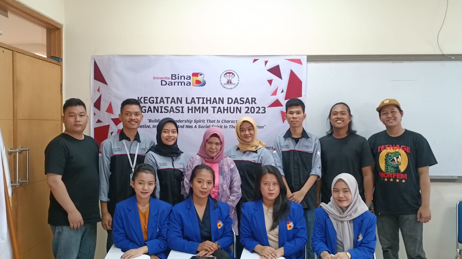 HMM Universitas Bina Darma Palembang Gelar Latihan Dasar Organisasi