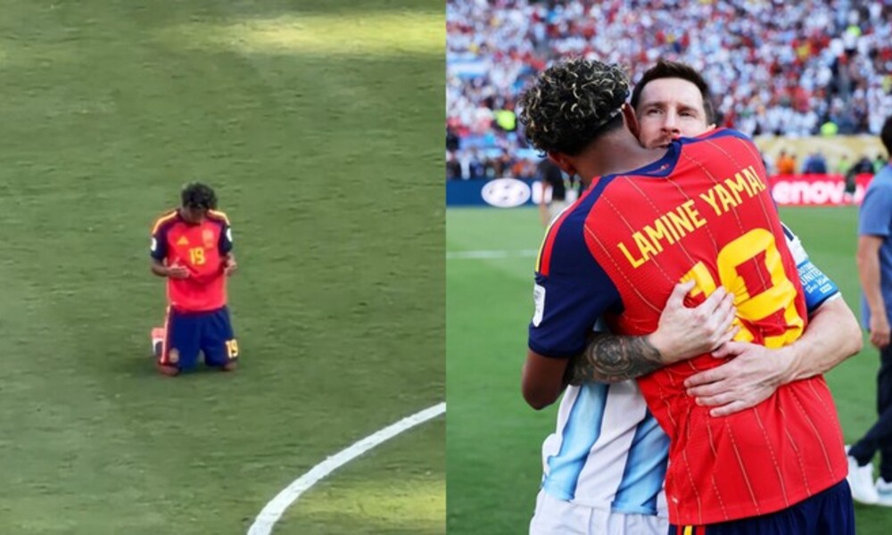 Momen Haru Yamal Berdoa usai Final Piala Dunia 2026, Langsung Menghampiri Messi