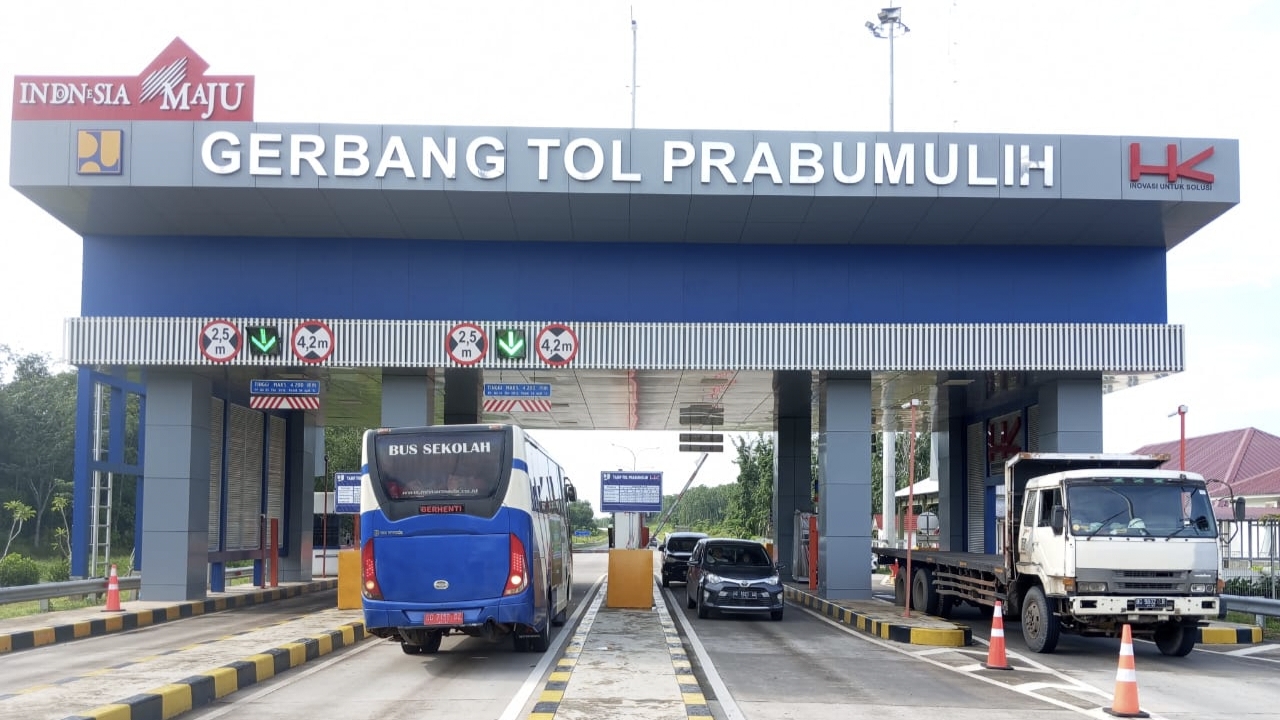 Libur Panjang Akhir Pekan, Arus Kendaraan di Tol Palembang-Indralaya dan Tol Indralaya-Prabumulih Meningkat