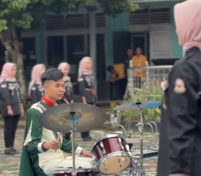 Siswa SMAN 1 Tanjung Raja Ogan Ilir, Siap Unjuk Kebolehan di FORNAS VIII NTB 2025 Individual Drumset