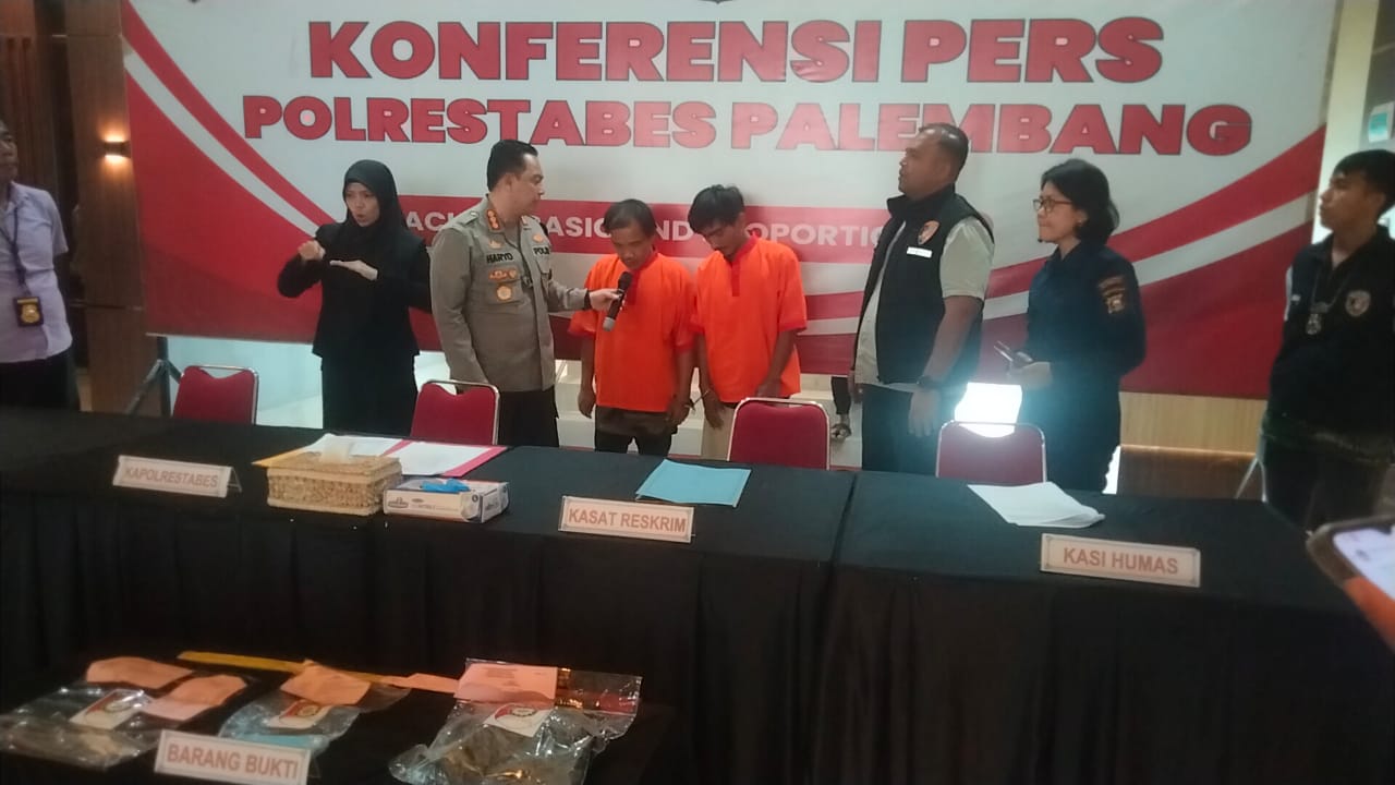 Berawal Saling Pandang Saat Melintas, Residivis Pembunuhan di Palembang Ini Ajak Teman Rampas Motor Korban 