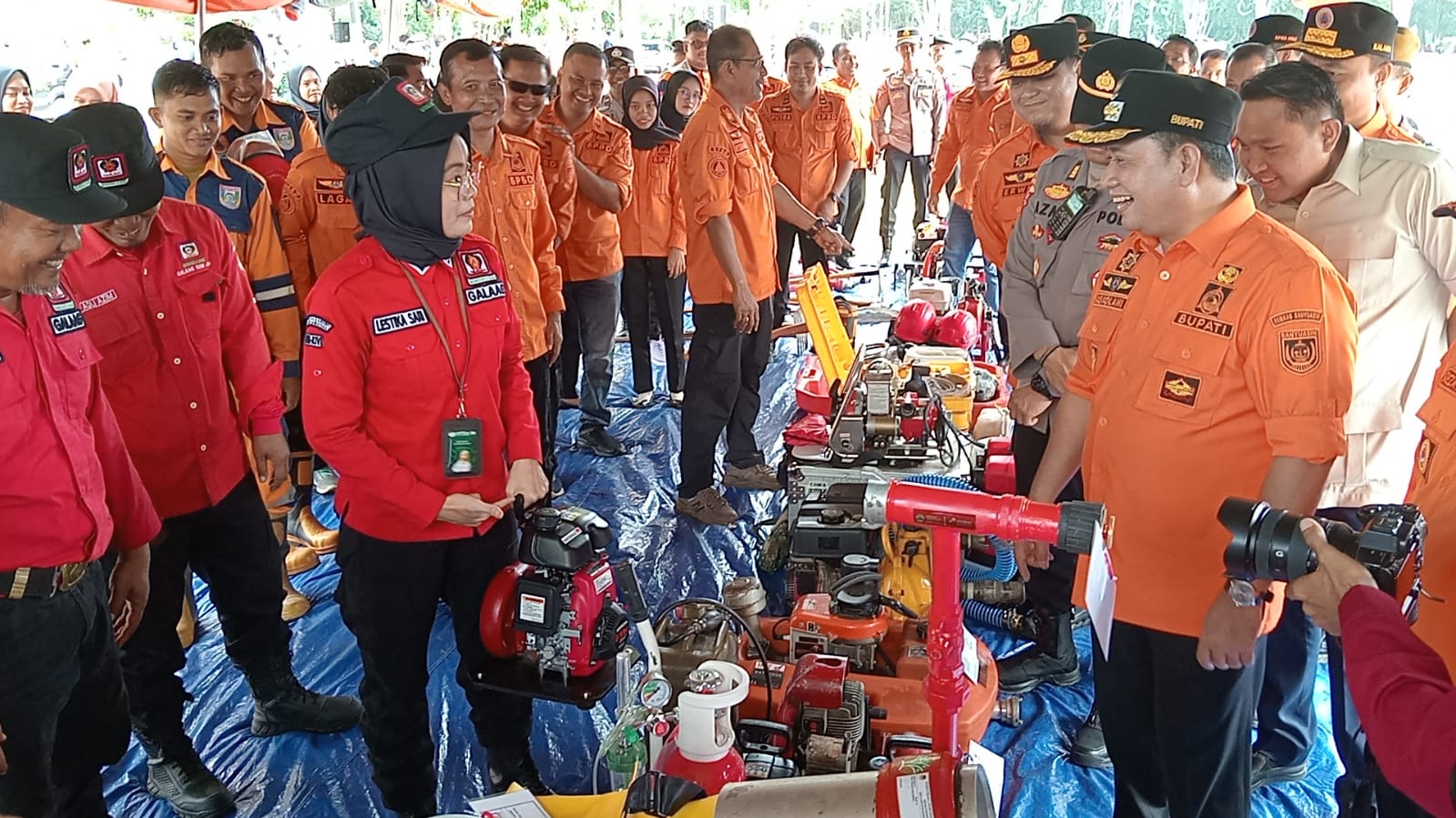 Cek Peralatan Karhutla, Bupati Askolani: Jangan Sampai Rusak Saat Pemadaman