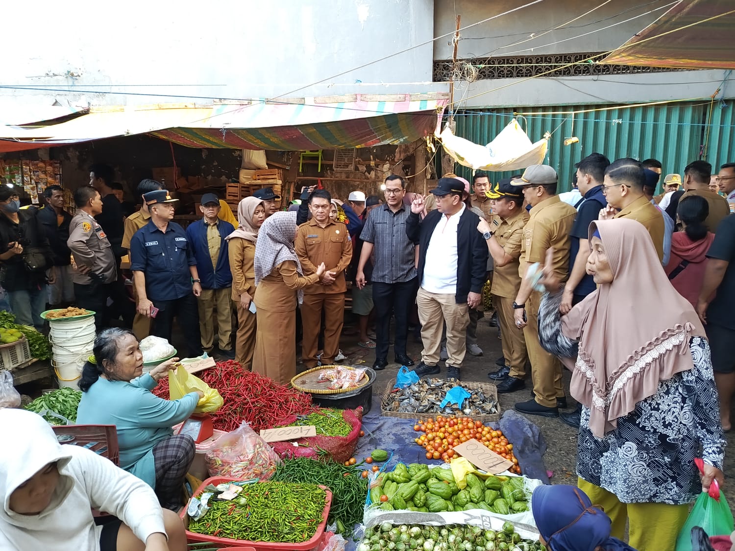 Pasar Lemabang Palembang Semrawut, PJ Wali Kota Palembang Gerah: Minggun Depan Beres!