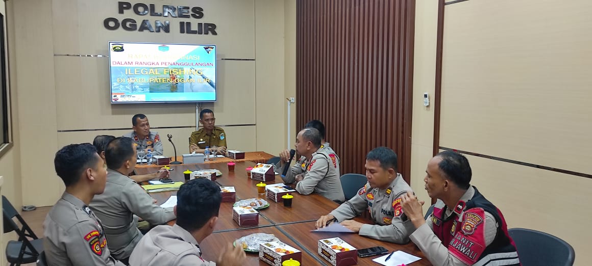 Marak Illegal Fishing di Wilayah Ogan Ilir, Polres dan Pemkab OI Siap Berikan Tindakan Tegas kepada Pelaku