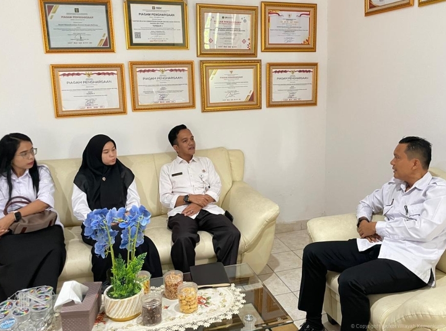 Audiensi DLH, Kemenkum Babel Dukung Pembentukan Regulasi Lingkungan