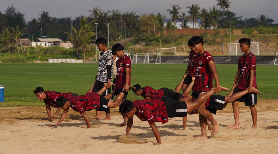 Road to Kualifikasi Piala Asia U-17, Coach Nova Genjot Maksimal VO2 Max Pemain di Bali dan Italia