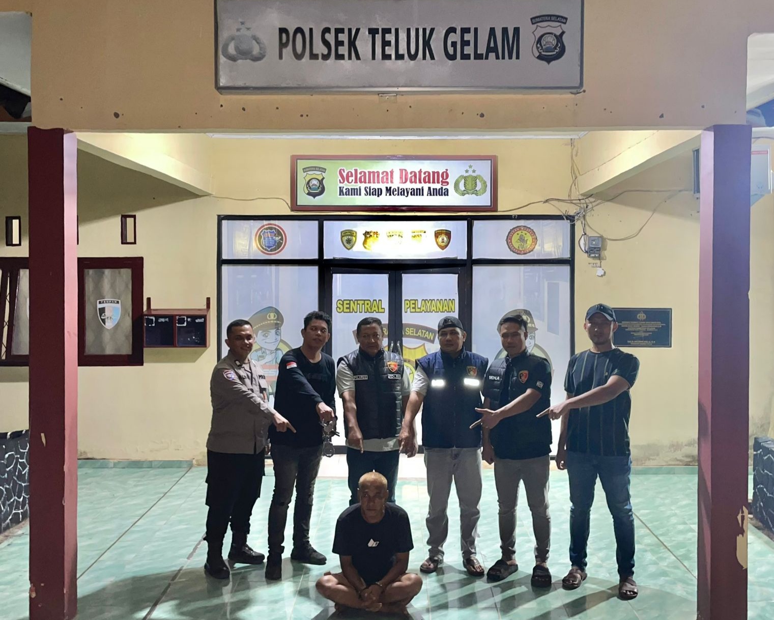 Penganiaya Ibu Rumah Tangga di Desa Tetangga Ditangkap Polsek Teluk Gelam, Pelaku Seret Korban