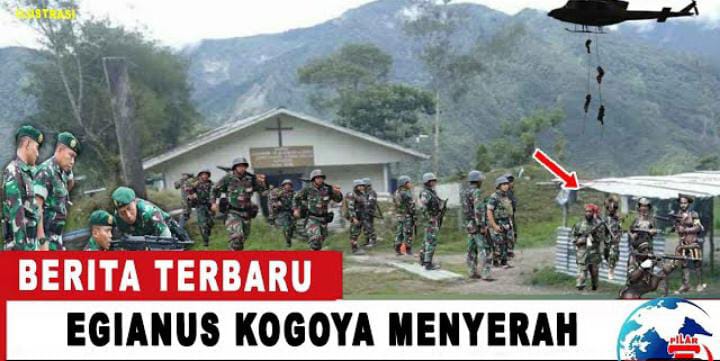 Tak Berkutik! Egianus Kogoya Bertekuk Lutut Kepada Prajurit TNI-Polri Ingin Menyerah, Tak Kuat Digempur?