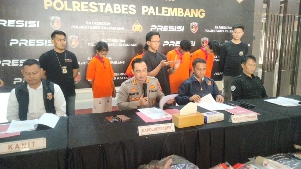 Berawal Kencan Michat Namun Bayar Tak Sesuai Kesepakatan Awal, Komplotan di Palembang Ini Rampas Motor