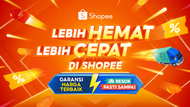 Cuma di Shopee! Belanja Lebih Hemat, Barang Sampai Lebih Cepat!