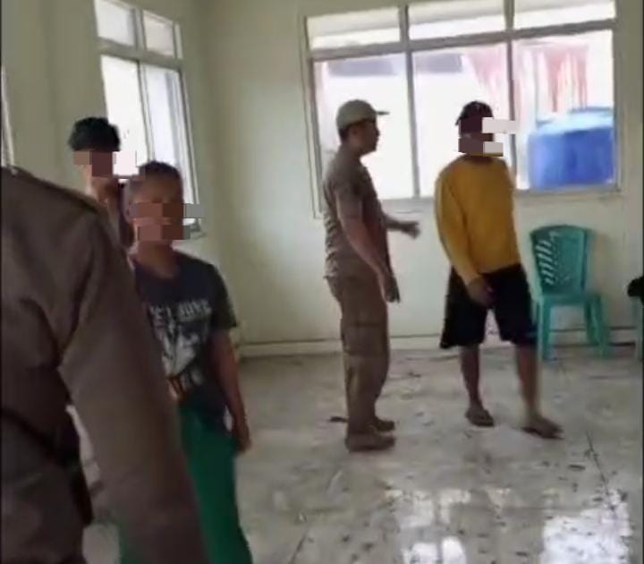 Huni Ruko Kosong di Simpang Charitas, Satpol-PP Palembang Amankan Anjal dan Pengemis, Ada Wanita 
