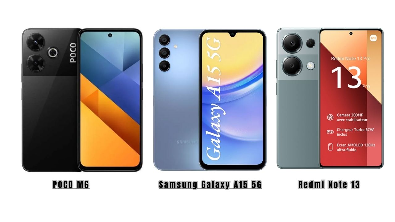 POCO M6, Samsung Galaxy A15 5G, Redmi Note 13: Pihan HP 5G Favorit dengan Harga Terbaru yang Kian Terjangkau 