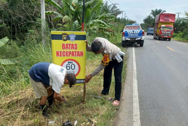 Jalinsum Muratara Padat, Pengemudi Diminta Tidak Memacu Kendaraan di Atas 60 Km/Jam 