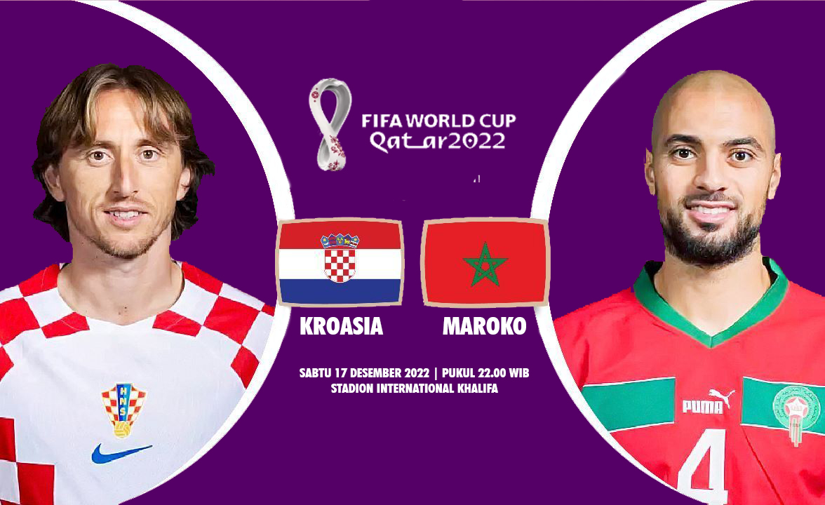 Link Live Streaming, Preview dan Prediksi Line Up Kroasia vs Maroko di Piala Dunia 2022