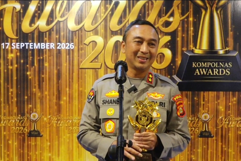 Polda Sumsel Raih Polda Terbaik Kompolnas Awards 2026, Kapolda Sandi Nugroho: Berkat Kerja Bersama