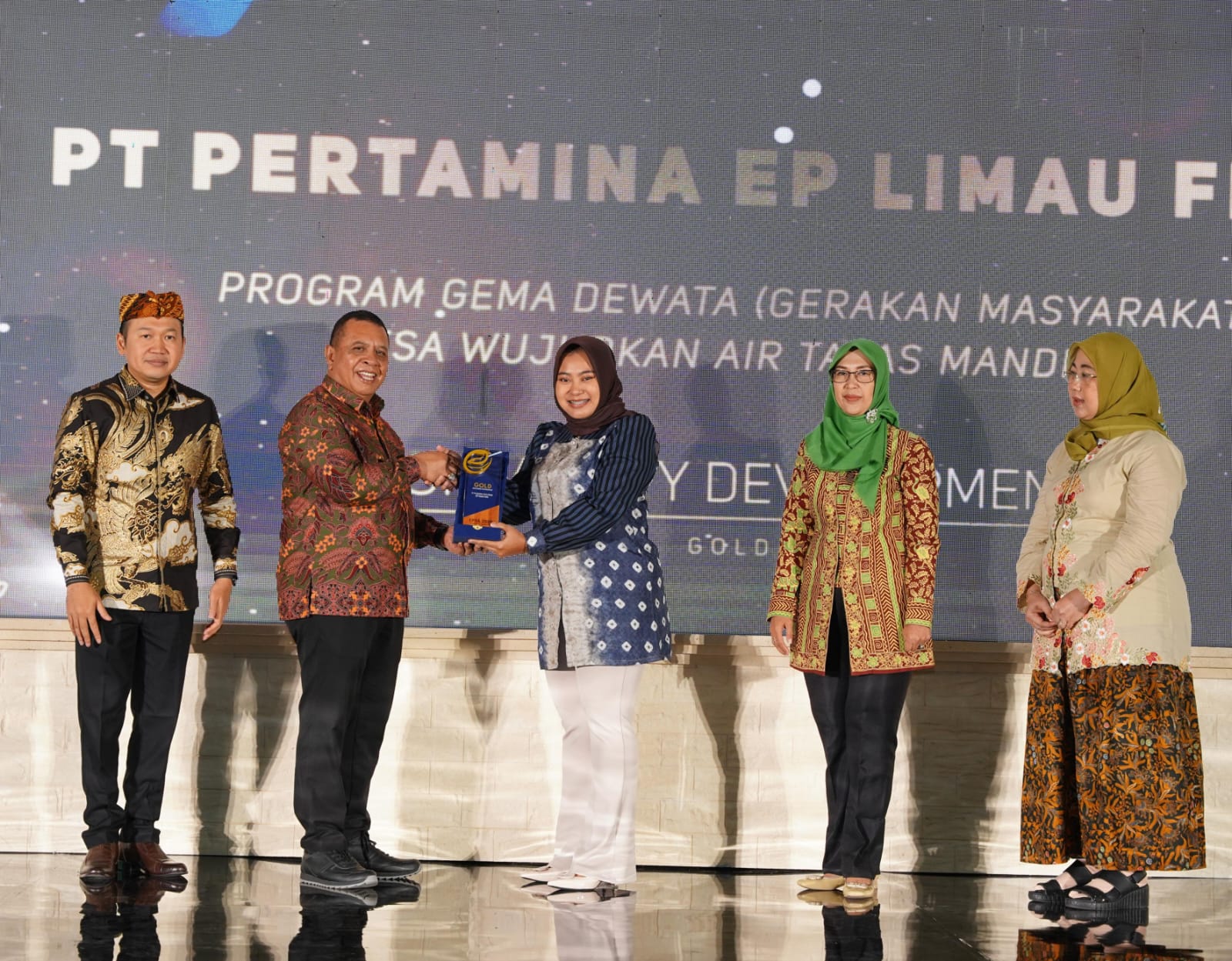 SELAMAT! Program GEMA DEWATA Pertamina EP Limau Field, Raih Gold Award EPSA 2025