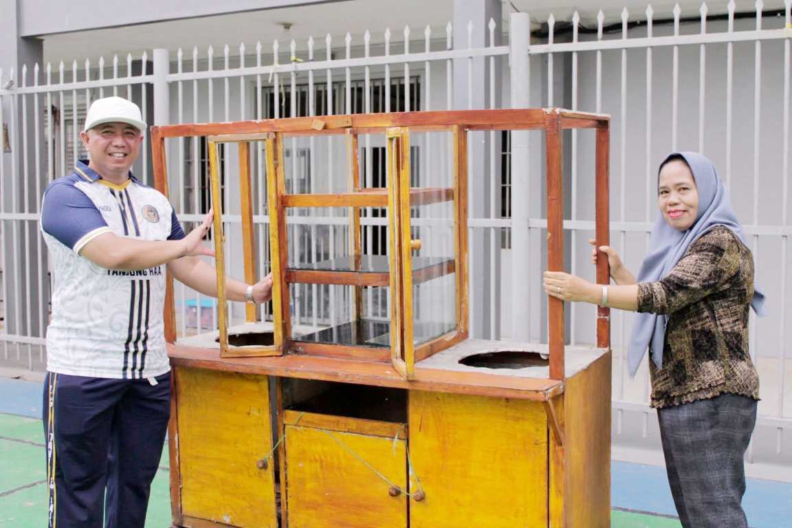 Lapas Tanjung Raja Bantu Masyarakat Memulai Usaha Kecil Melalui Program Gerobak Gratis