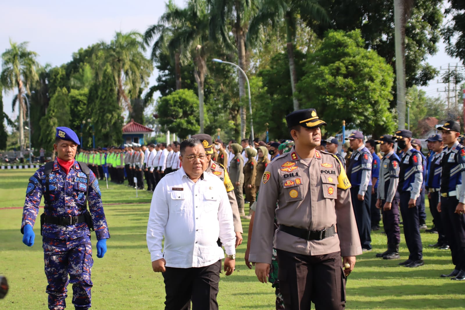 Polres OKI Siapkan 4 Pospam 1 Pos Terpadu dan 1 Posyan Operasi Lilin 2022 