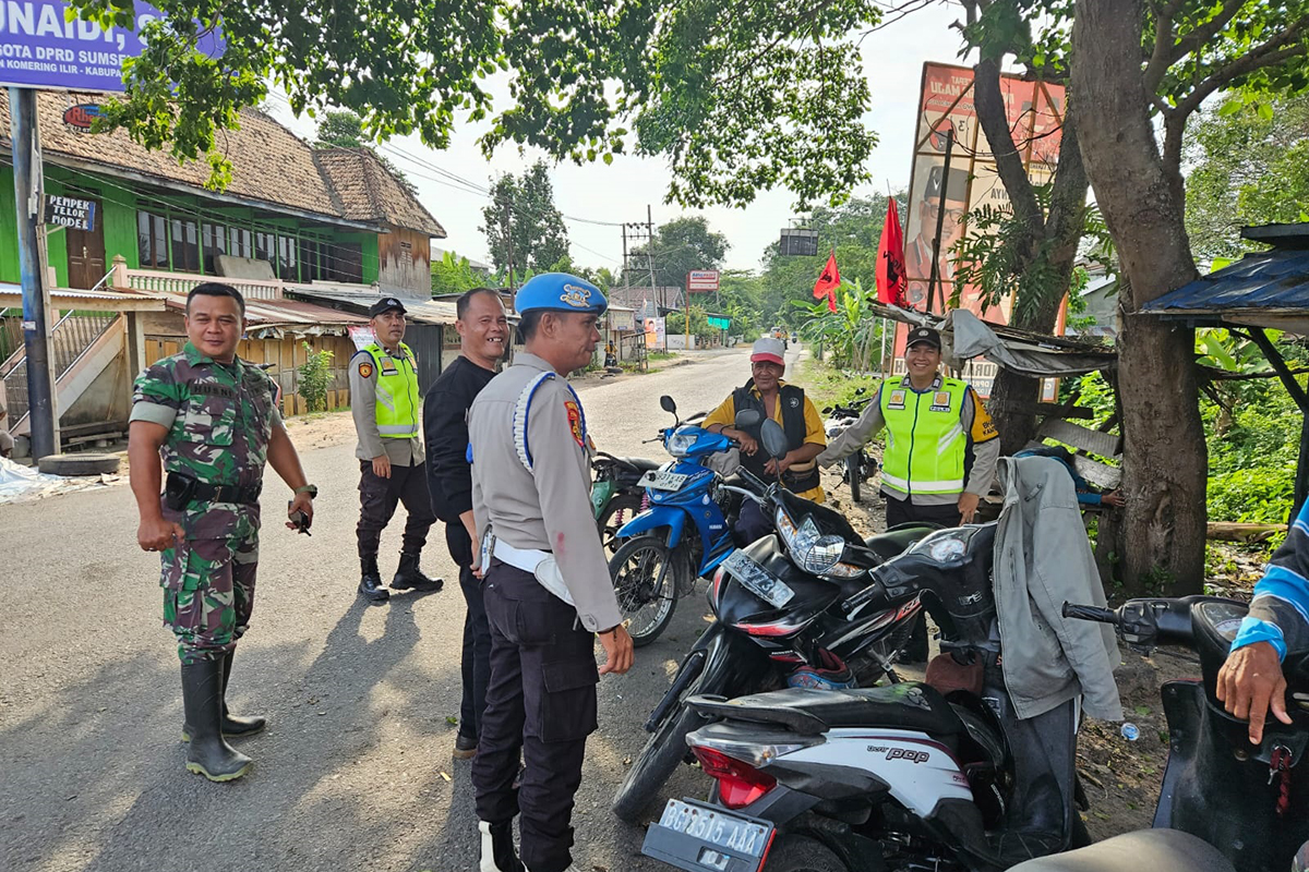 Polsek SP Padang Patroli Bersama Ciptakan Kamtibmas Selama Libur Nataru