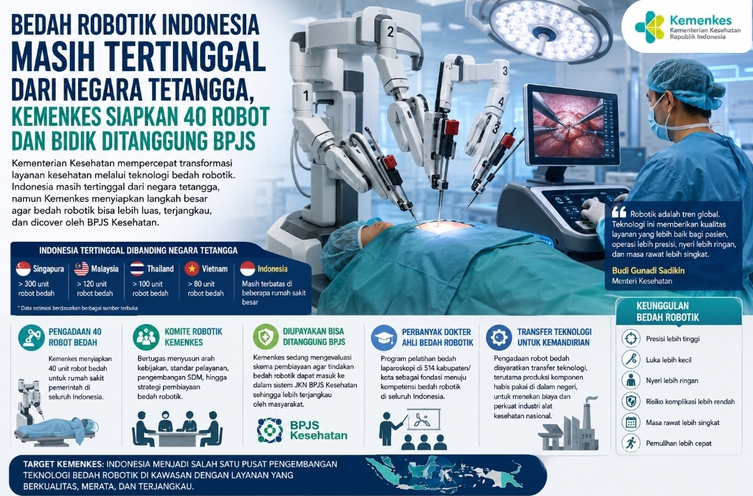 Ministry of Health Accelerates the Use of Robotic Surgery Technology in Indonesia