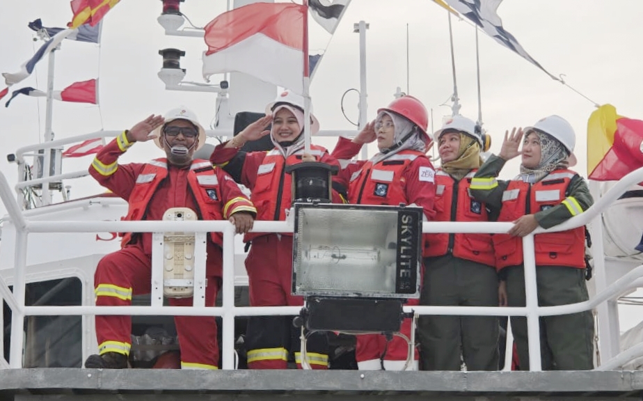 SKK Migas Sumbagsel Gelar Upacara HUT ke-80 RI di Empat Lokasi, Termasuk Laut Lepas Selat Berhala
