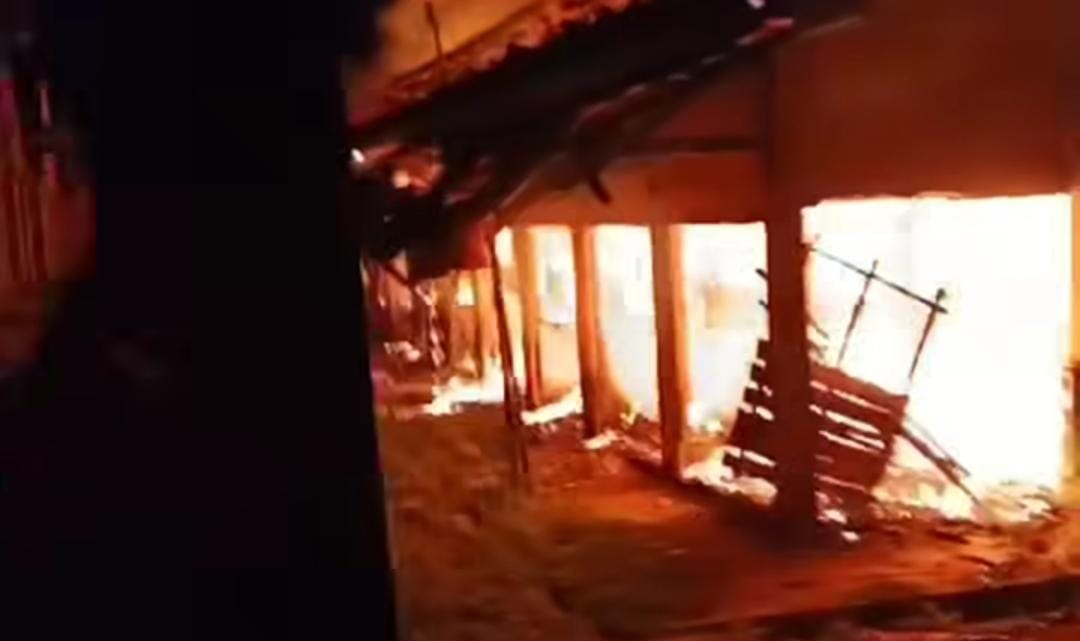 Puluhan Kios Pasar Pagi Betung Banyuasin Hangus Terbakar, Bukan Kejadian Pertama