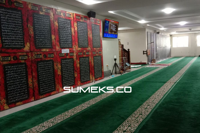 Masjid Baiturrahman Bank Raya Buat Kaligrafi Terbesar di Dunia, Selesai Tahun Depan
