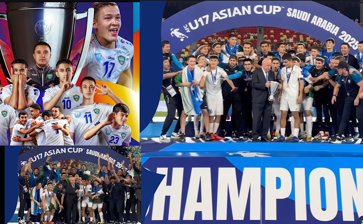 NGERI Uzbekistan Kena 2 Kartu Merah Tetap Juara Piala Asia U17 Meski Lawan Tuan Rumah Arab Saudi