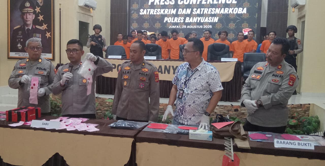  Antar Sabu ke Banyuasin, Kurir Diamankan di Gerbang Pemkab saat Menumpang Bus