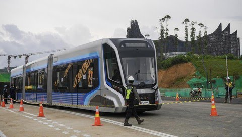 Fakta Mengejutkan! Kereta Tanpa Rel IKN Dikembalikan ke China, Apa Alasannya?